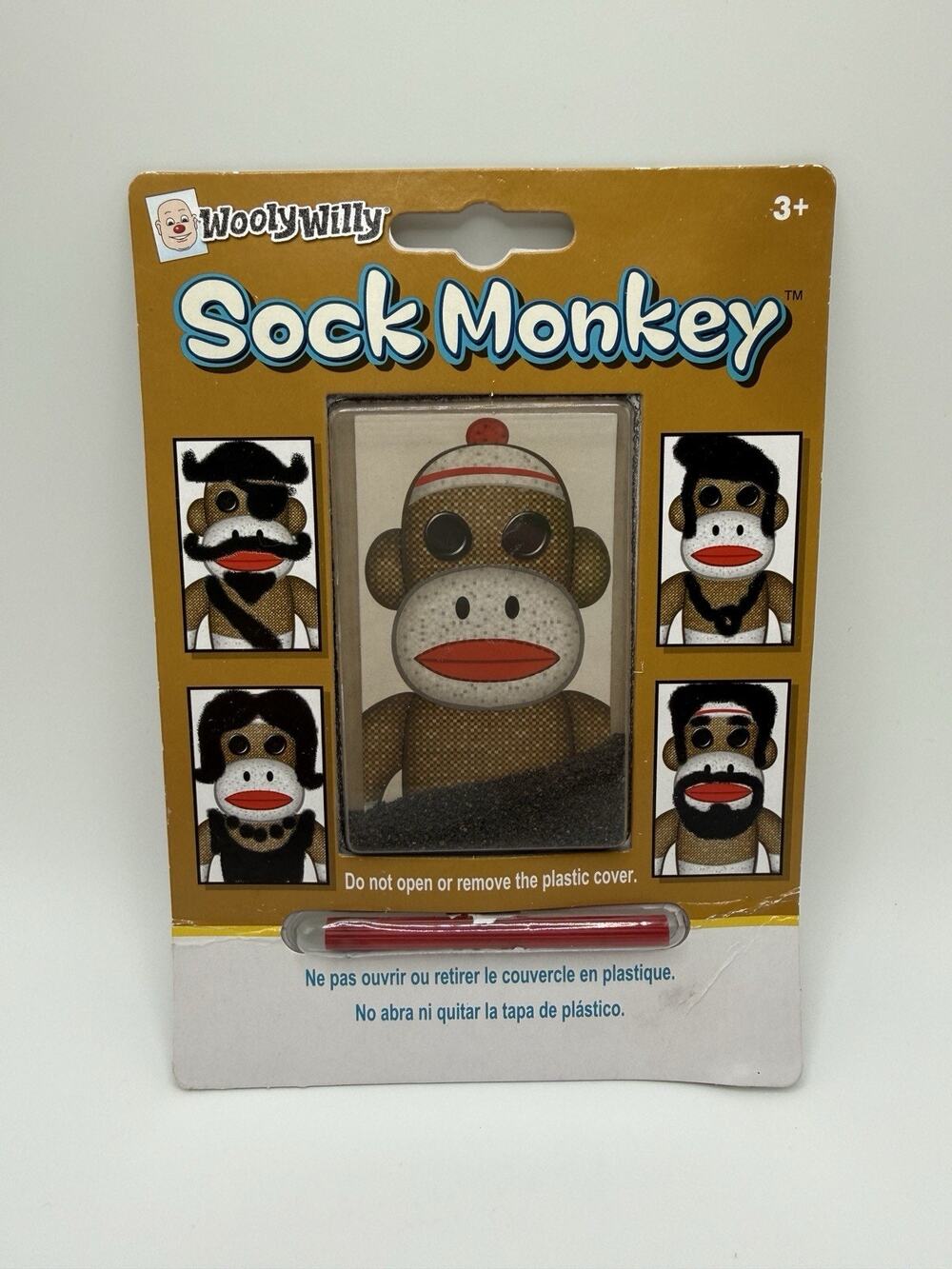2012 Wolly Willy Sock Monkey With Magnetic Wand